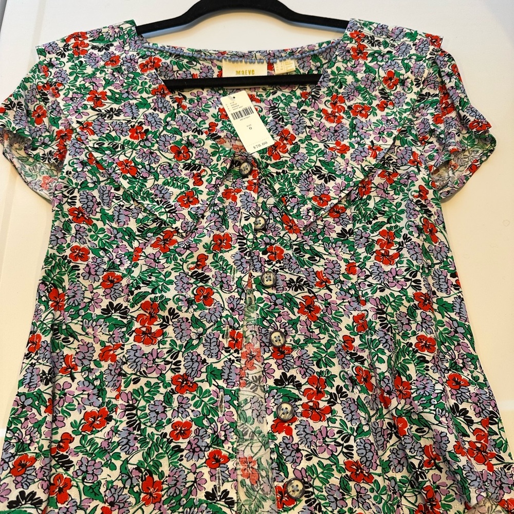 Maeve Top for Anthropologie XS  NWT